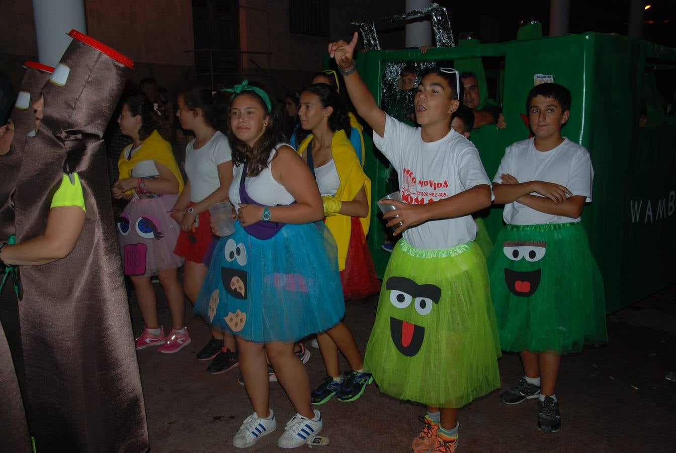 Concurso de disfraces en las fiestas de Wamba