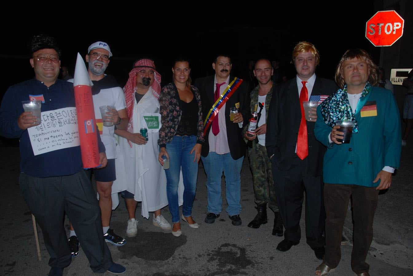 Concurso de disfraces en las fiestas de Wamba