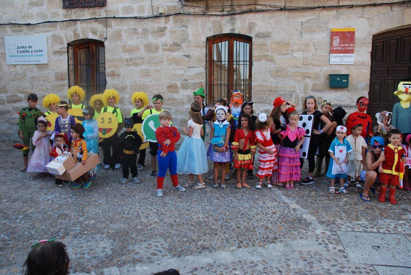 Concurso de disfraces en las fiestas de Wamba
