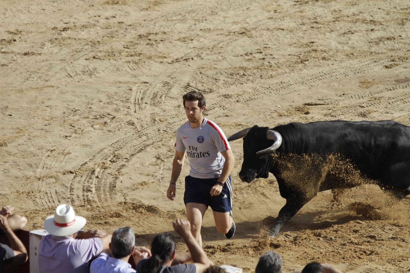 Encierro y posterior capea de las fiestas de Peñafiel