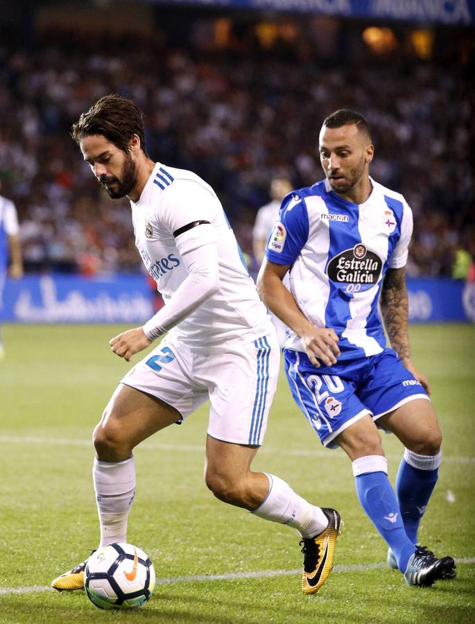 Las mejores imágenes del partido disputado en Riazor entre el Deportivo de la Coruña y el Real Madrid.