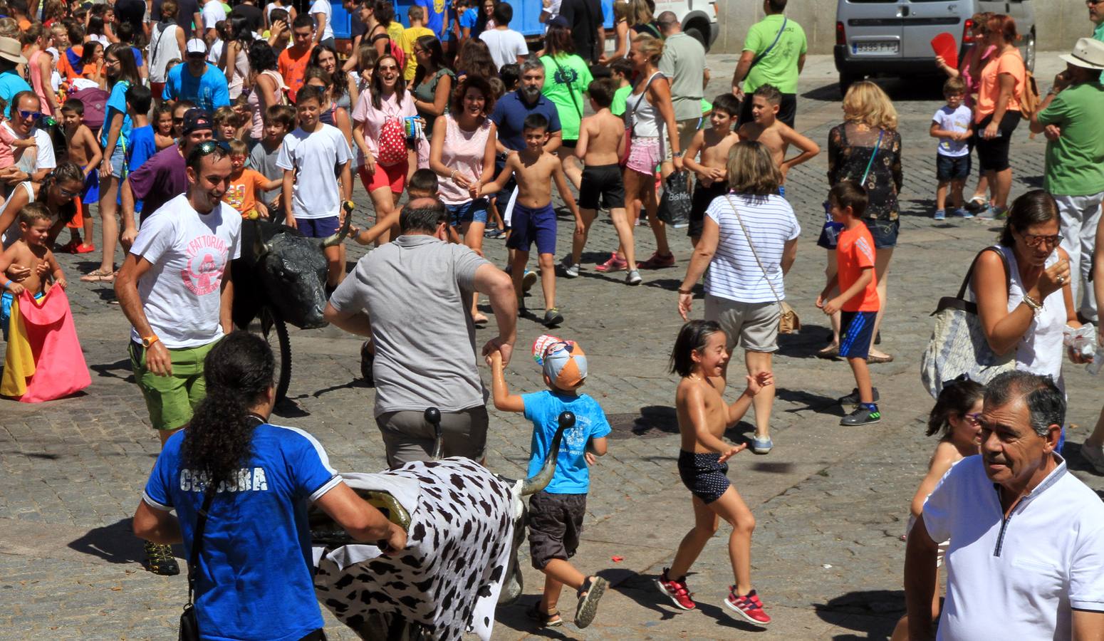 Jornada del lunes en las fiestas de La Granja (Segovia)