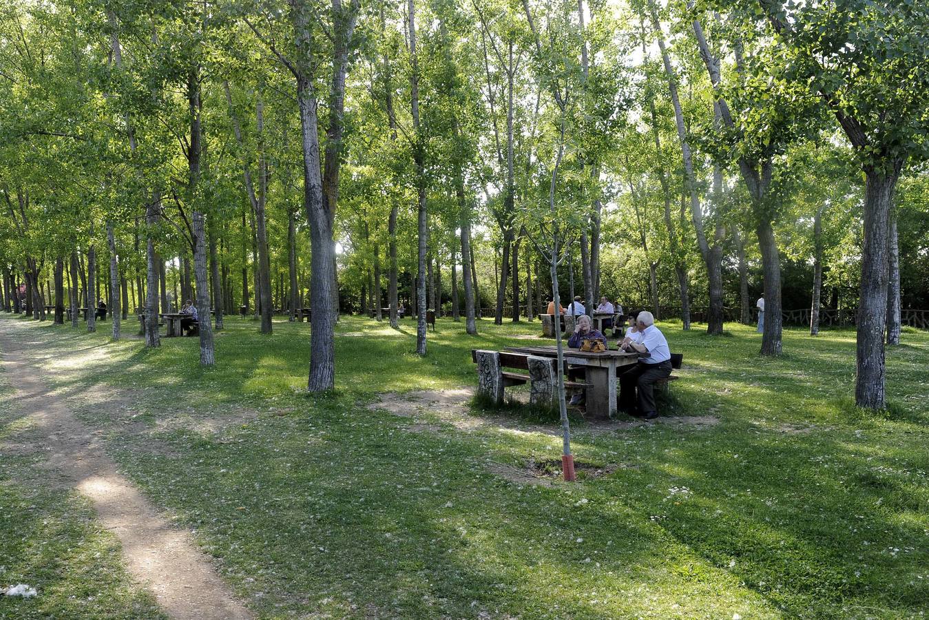 Parque Ribera de Castilla, en La Rondilla.