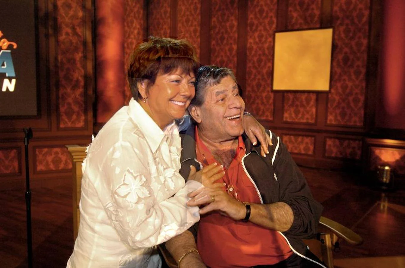 Jerry Lewis con su esposa Sam Sandy