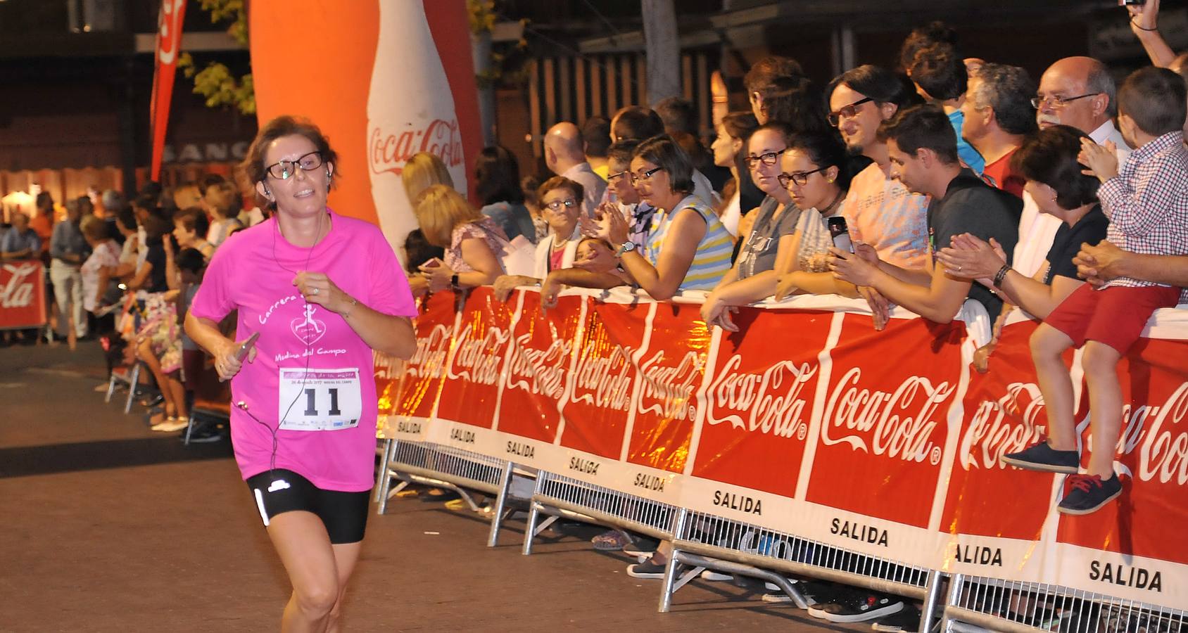 Medina celebra una multitudinaria carrera contra el cáncer