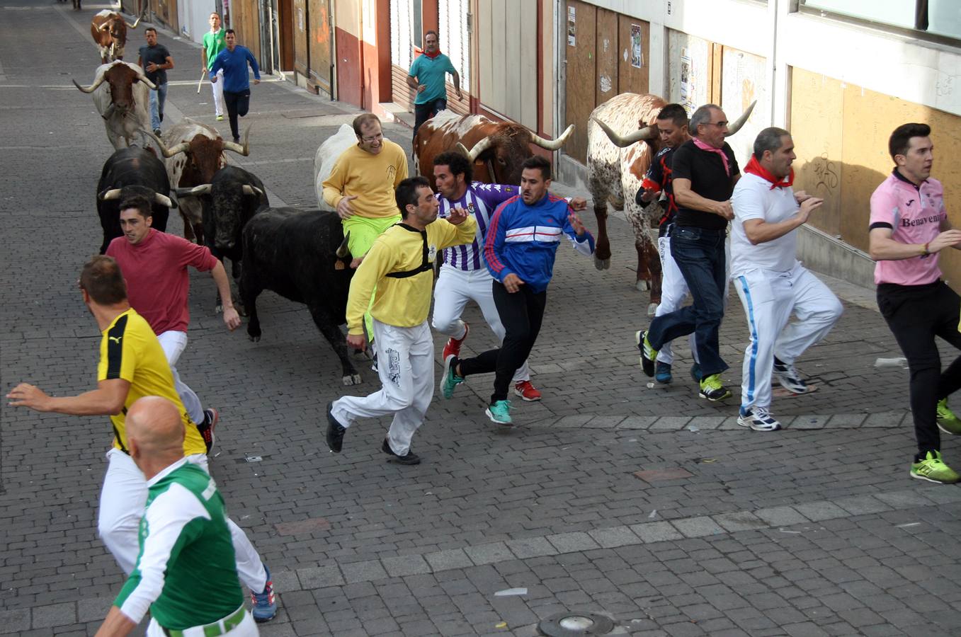 Complicado y tenso encierro en Cuéllar