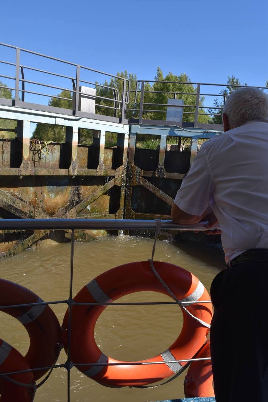 La propuesta se ha tenido que limitar al barco Marqués de la Ensenada, de Herrera de Pisuerga, debido al escaso caudal en Villaumbrales