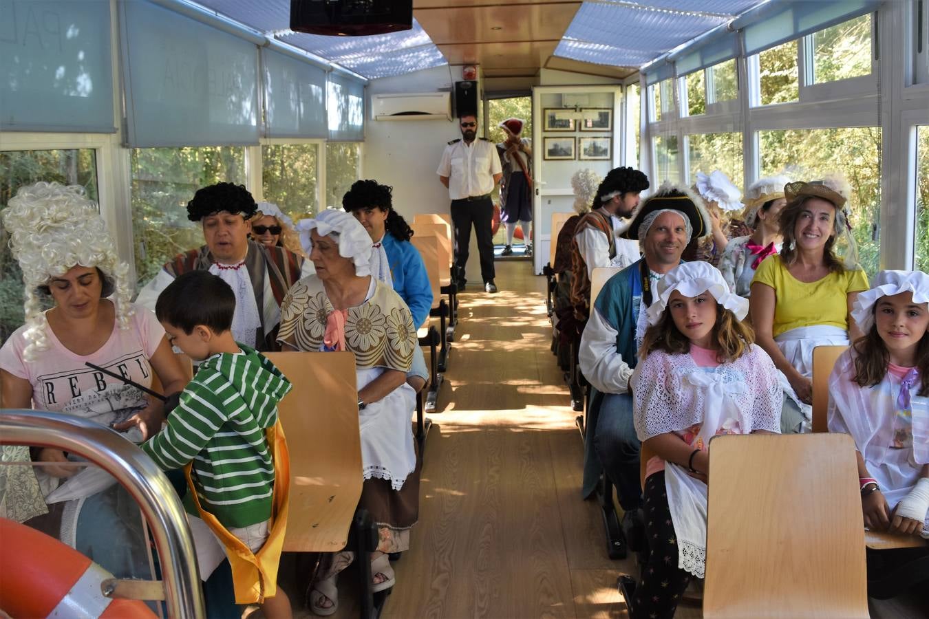 La propuesta se ha tenido que limitar al barco Marqués de la Ensenada, de Herrera de Pisuerga, debido al escaso caudal en Villaumbrales