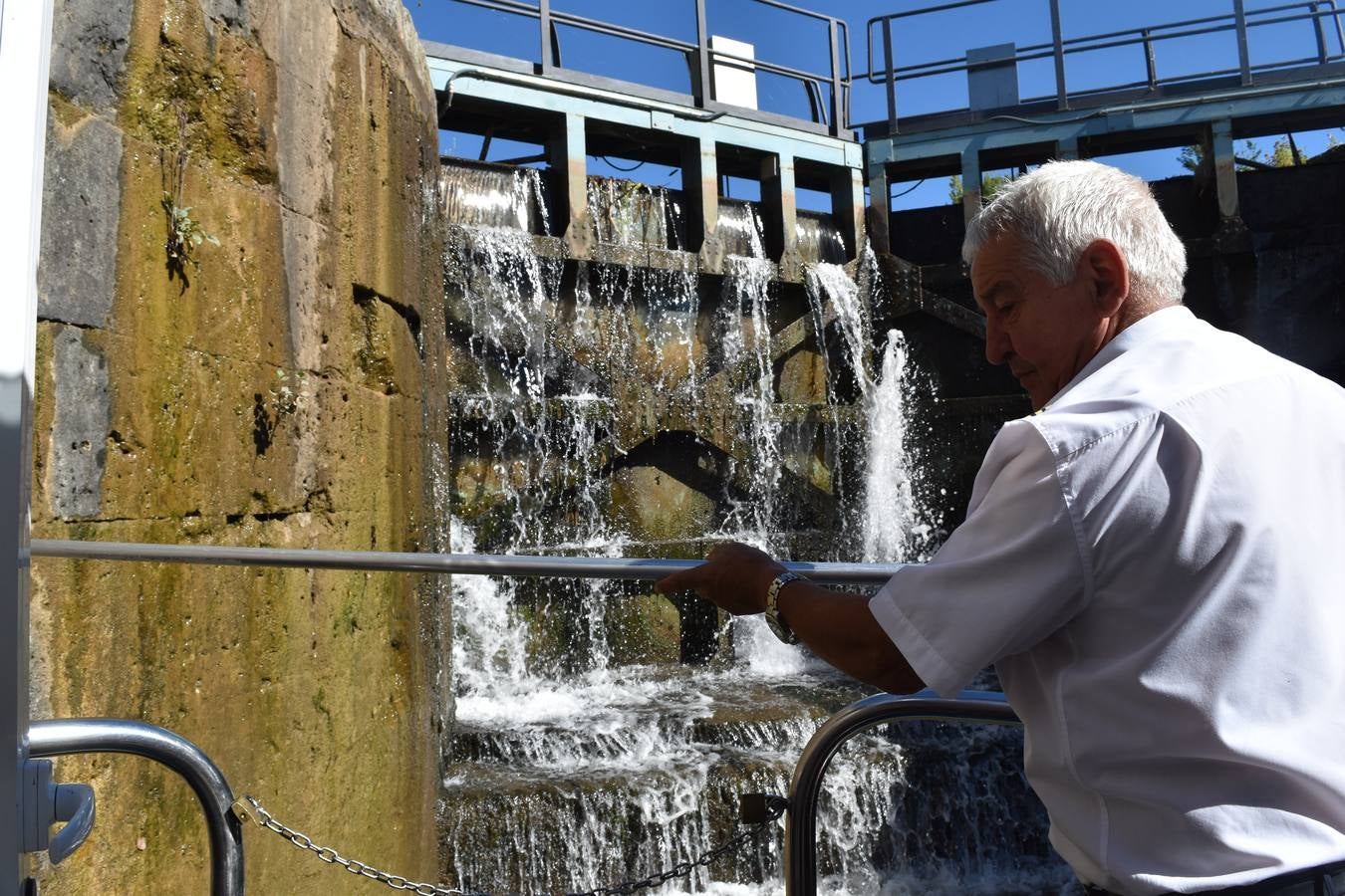 La propuesta se ha tenido que limitar al barco Marqués de la Ensenada, de Herrera de Pisuerga, debido al escaso caudal en Villaumbrales