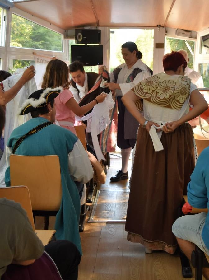 La propuesta se ha tenido que limitar al barco Marqués de la Ensenada, de Herrera de Pisuerga, debido al escaso caudal en Villaumbrales