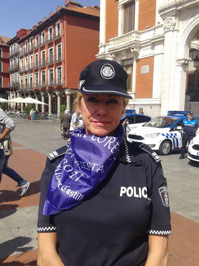 Julia González, jefa de la Policía Local. «Que la gente disfrute de las fiestas con control y respetando a los demás».