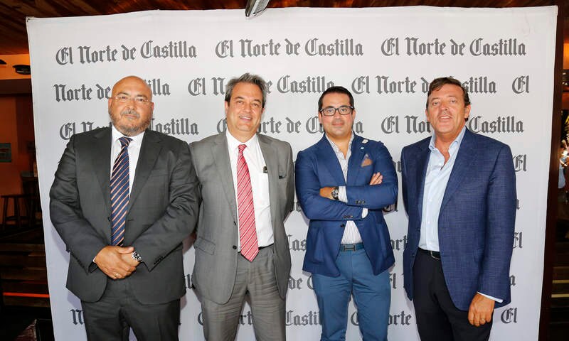 Los abogados Luciano Amor, Antonio Landa, Ignacio Brágimo y Alfonso Hervella.