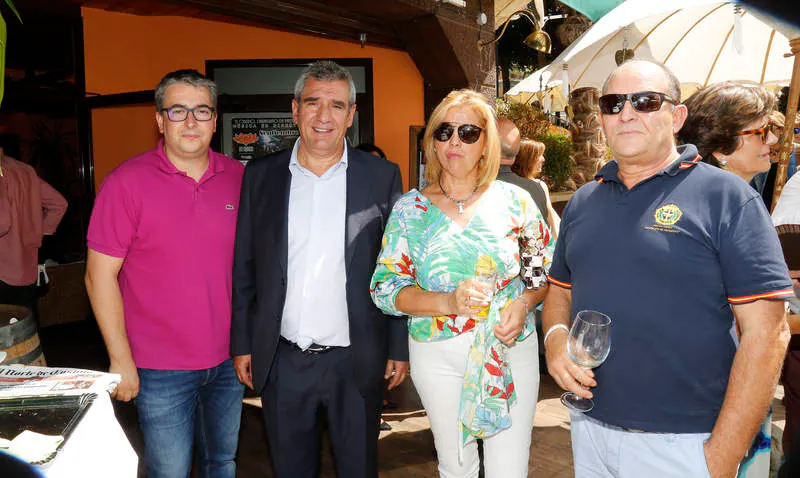 Antonio Casas, Julio Villarrubia, Paula Castrillo y Carlos Miguel (PSOE).