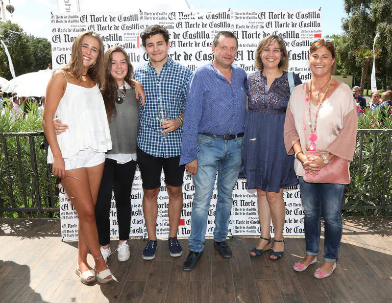 Carmen de Miguel, Isabel Castaño, Javier Revilla, Luis Castaño (Desguaces Monzón), Maite Sánchez y Sonia Bahillo (Pallantia Asesores). 