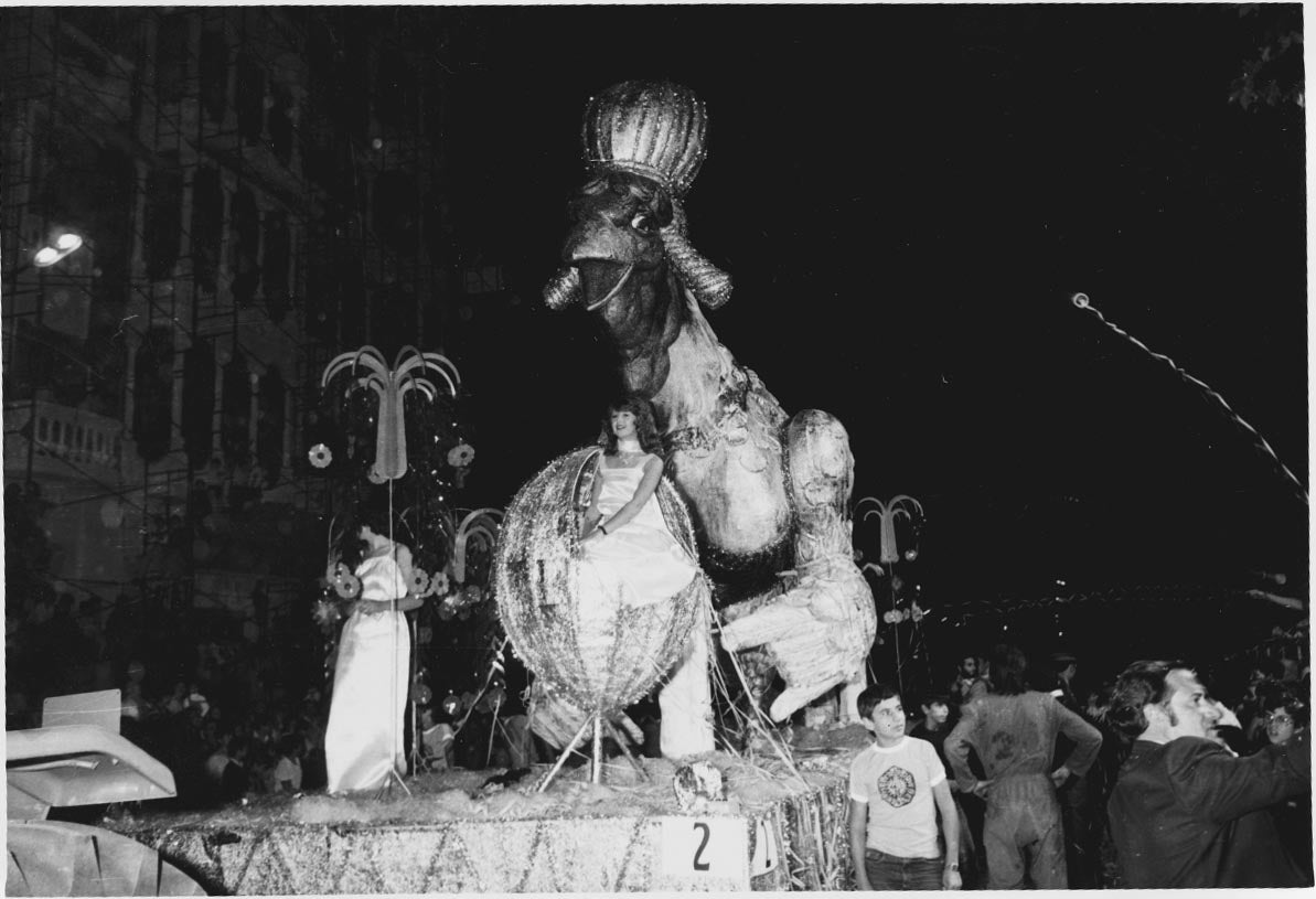 1986. Desfile de Carrozas.