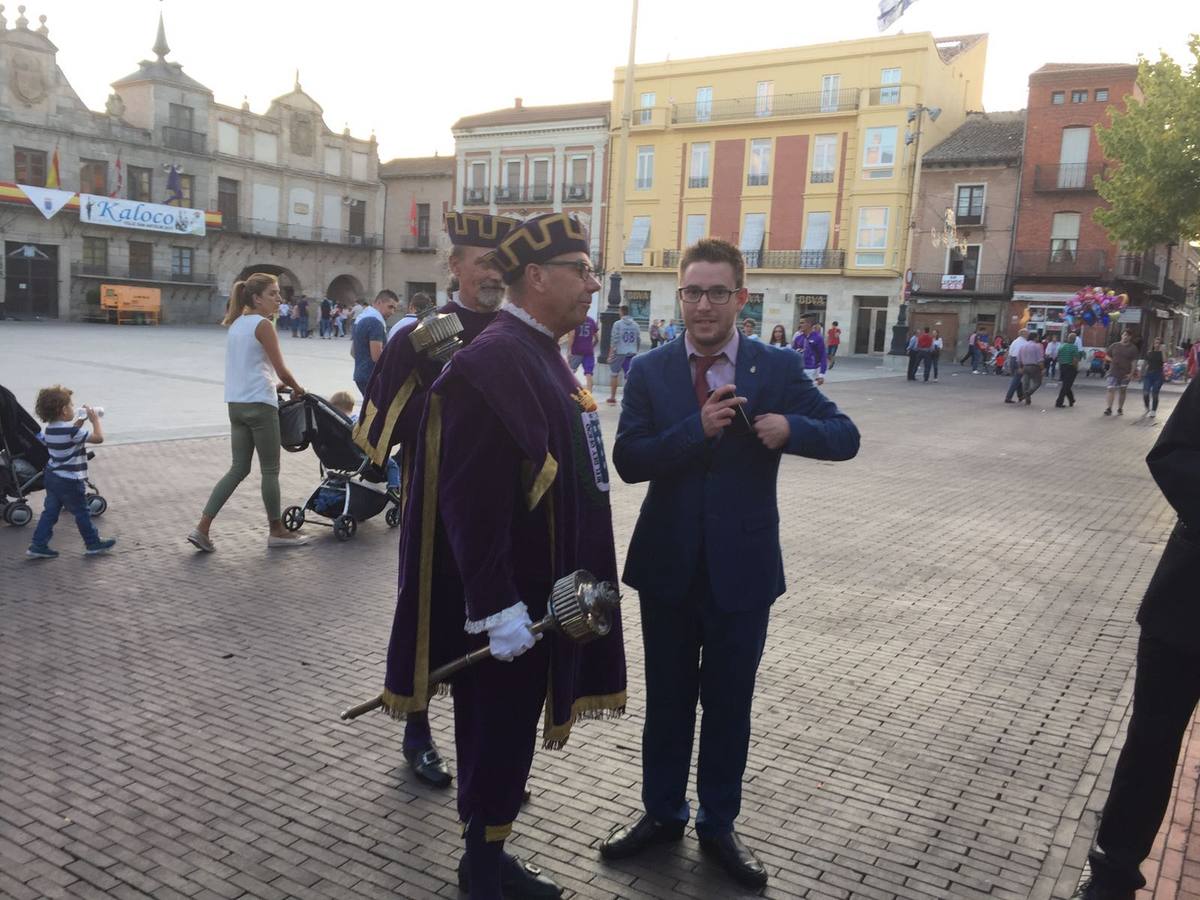 Sonia Andrino, redactora jefa de El Norte de Castilla, ha sido la encargada de inaugurar las fiestas de San Antolín.