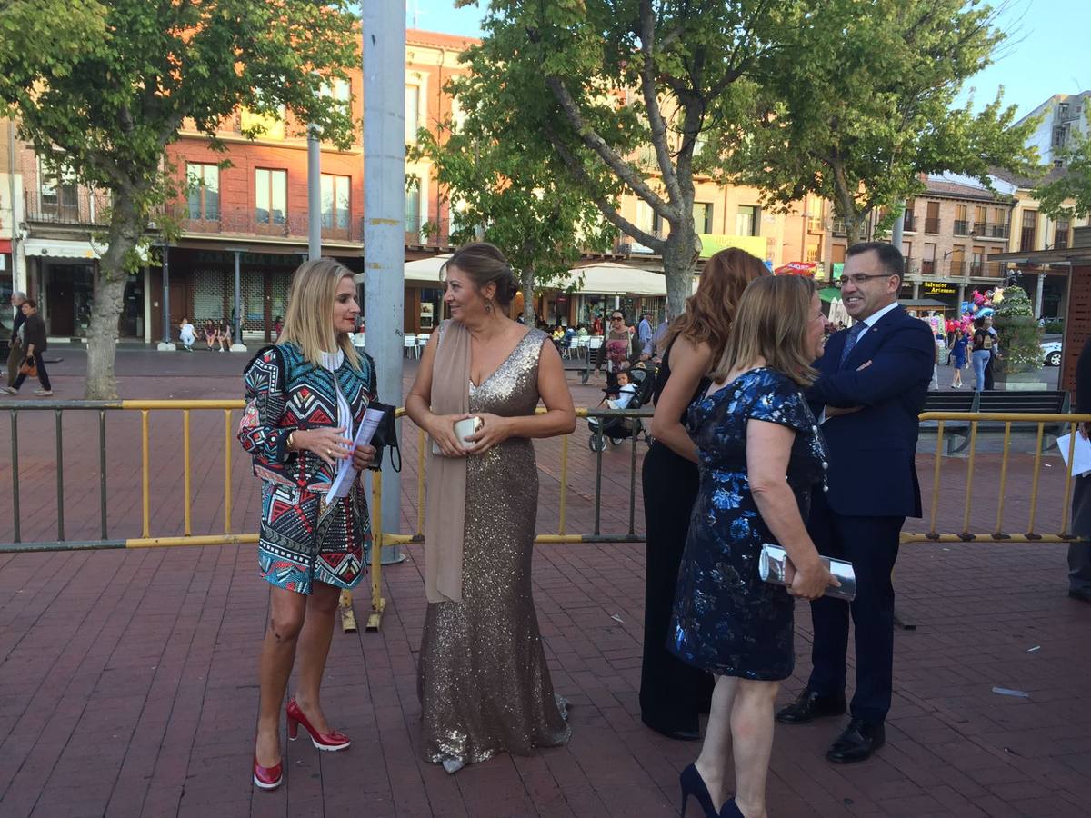Sonia Andrino, redactora jefa de El Norte de Castilla, ha sido la encargada de inaugurar las fiestas de San Antolín.