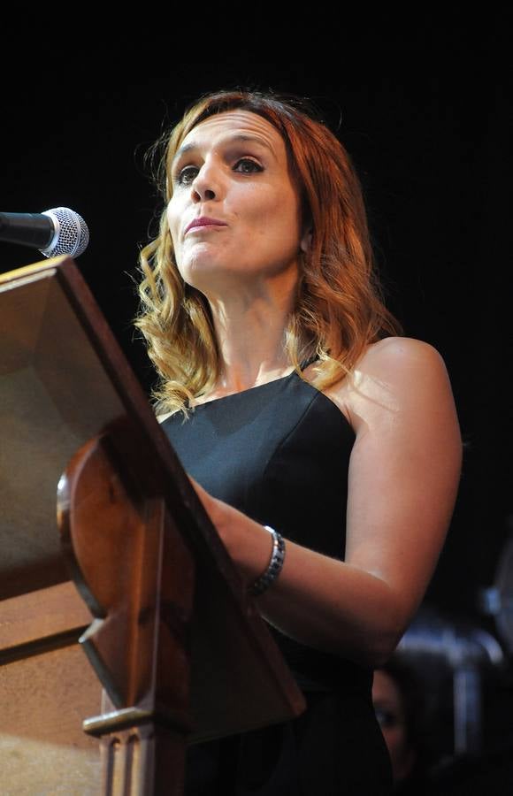 Sonia Andrino, redactora jefa de El Norte de Castilla, ha sido la encargada de inaugurar las fiestas de San Antolín.