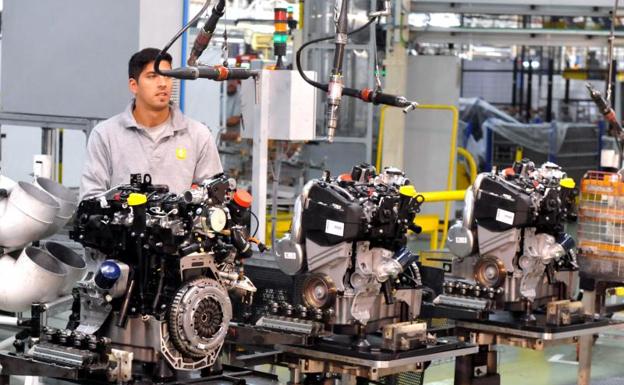 Fábrica de Motores de Renault en Valladolid. 