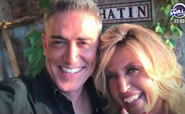 Lydia Lozano y Kiko Hernández. 