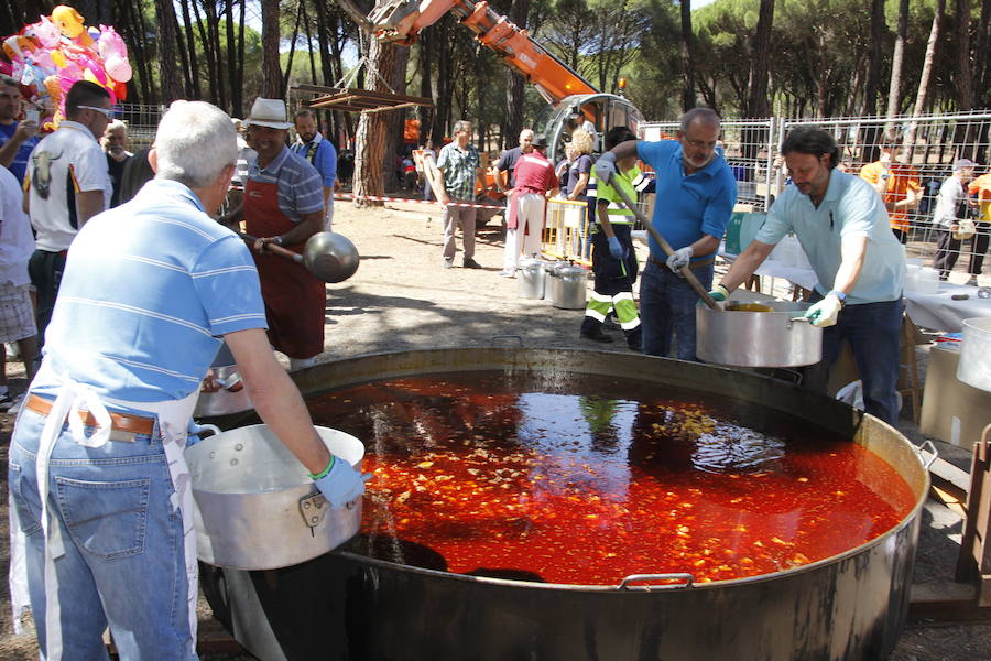 Día de las Peñas en laguna de Duero