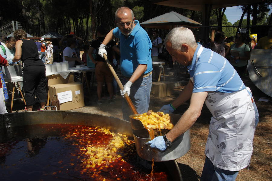 Día de las Peñas en laguna de Duero