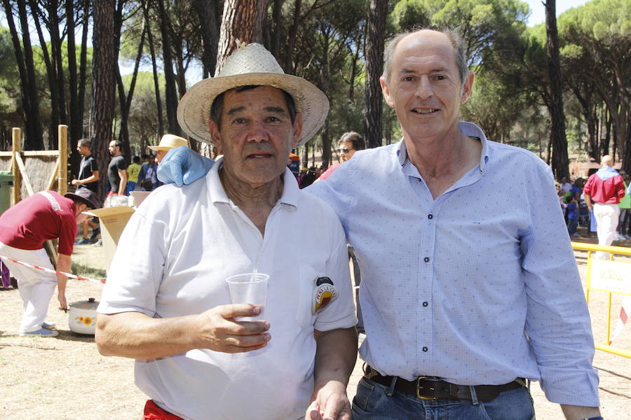 Día de las Peñas en laguna de Duero