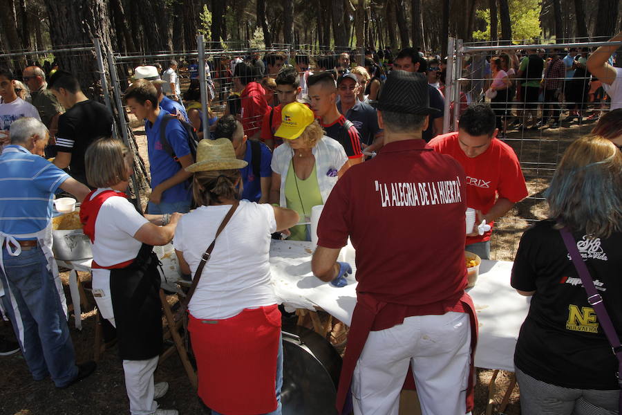 Día de las Peñas en laguna de Duero