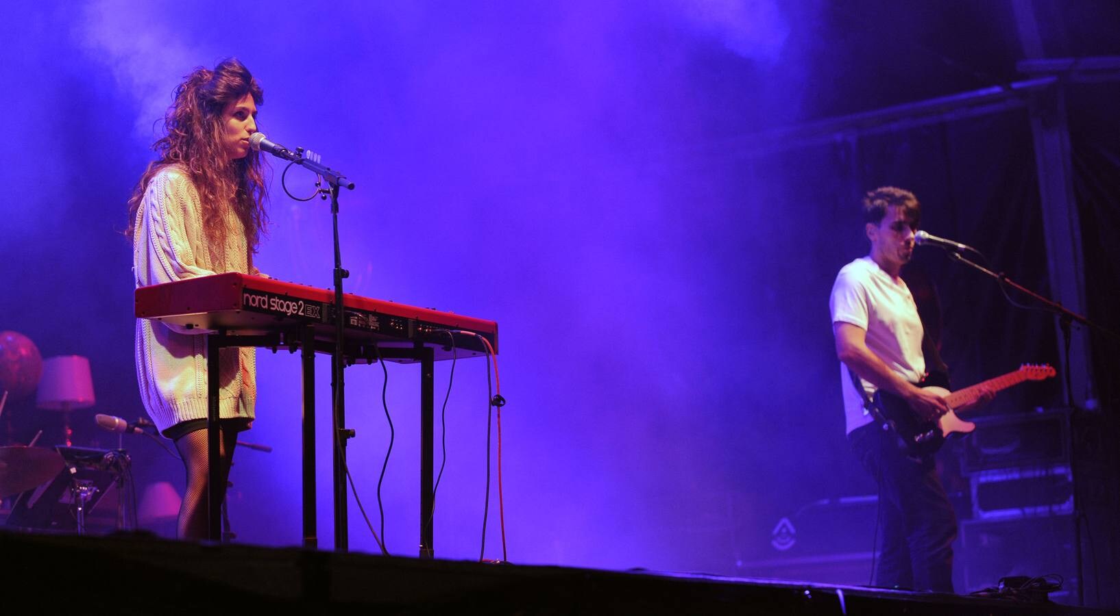 Concierto de Simone en la Plaza Mayor de Valladolid