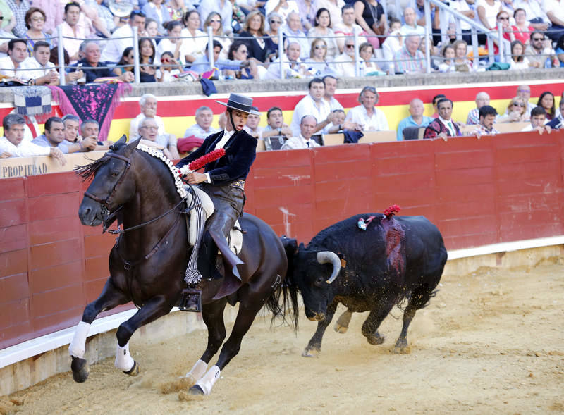 Corrida de rejones en Palencia