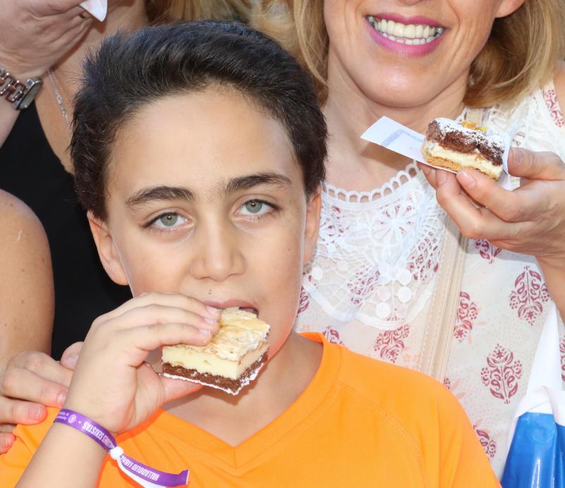 Degustación gratuita del postre de Nuestra Señora de San Lorenzo