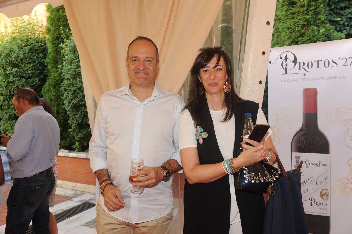 Rafael Pérez (F Iniciativas) y Ana Belén Collantes (Grupo Norte).