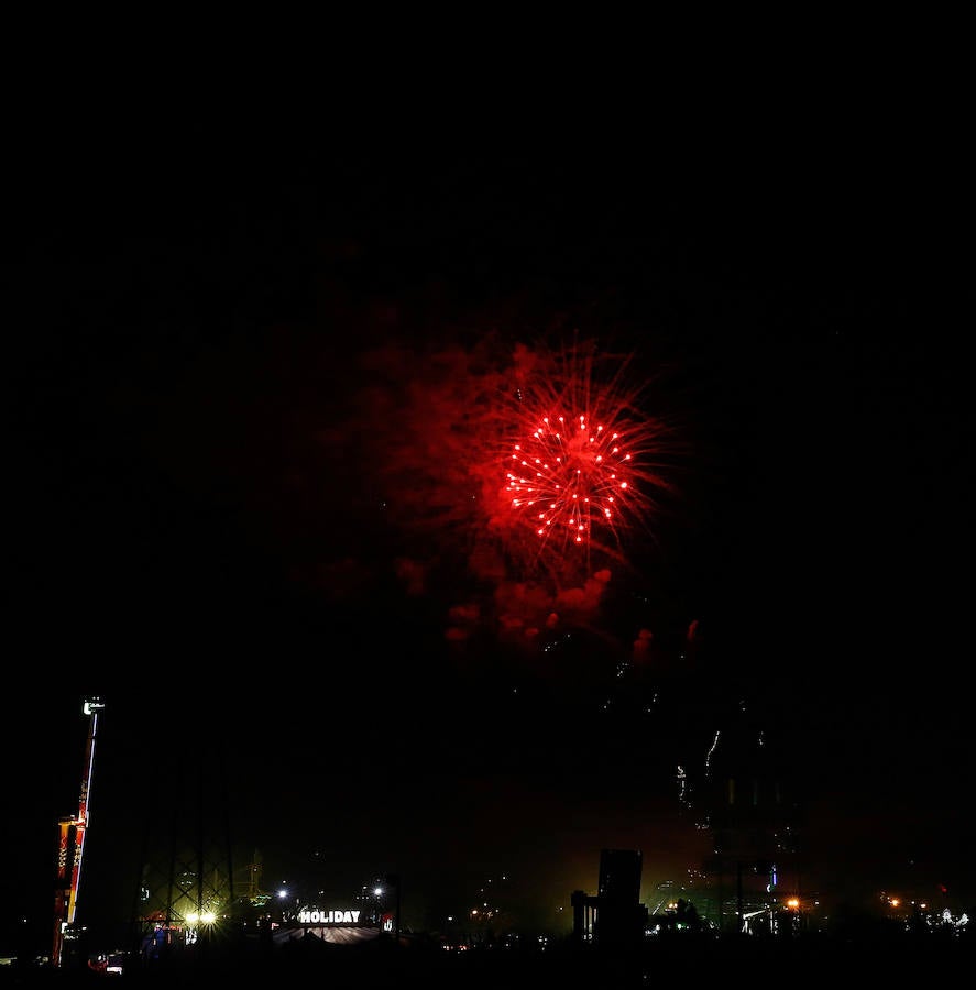 Fuegos artificiales. Primera sesión. Pirotecnia Turis