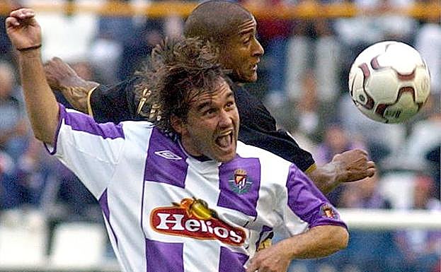 Chema, en su etapa en el Valladolid.