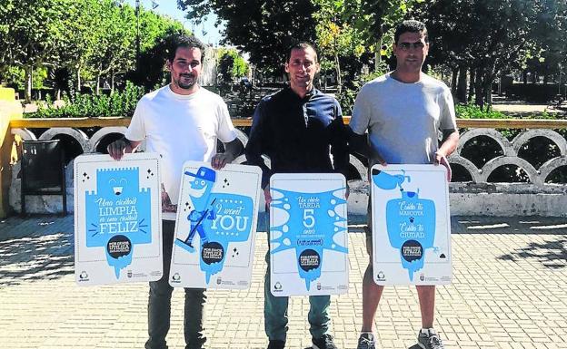 Una campaña con 25 carteles concienciará a los vecinos sobre la limpieza viaria