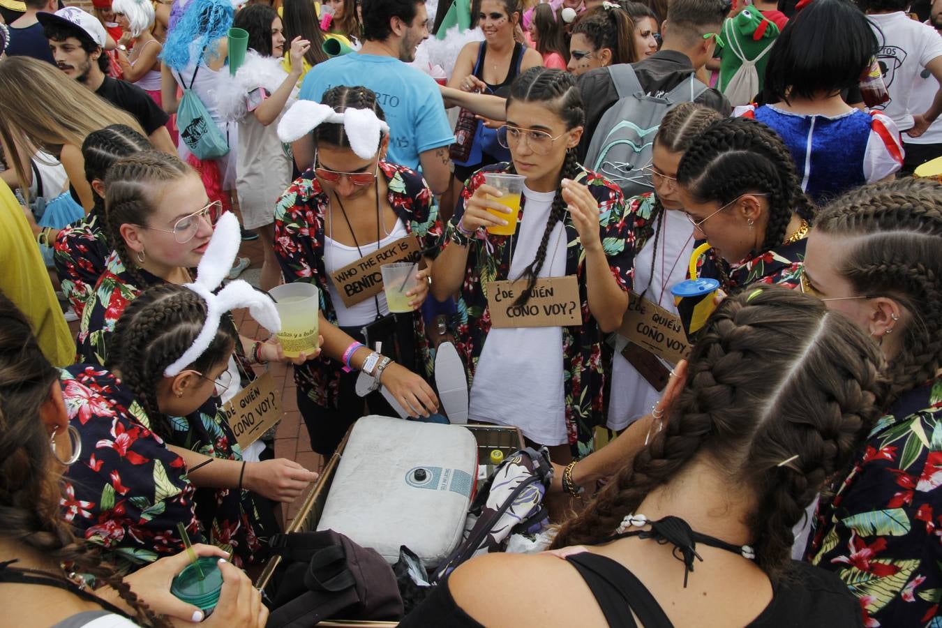 Vanesa Muela, presidenta de la asociación Ermita, ha sido la encargada de dar el pregón