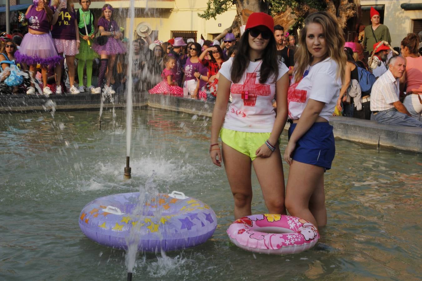 Vanesa Muela, presidenta de la asociación Ermita, ha sido la encargada de dar el pregón