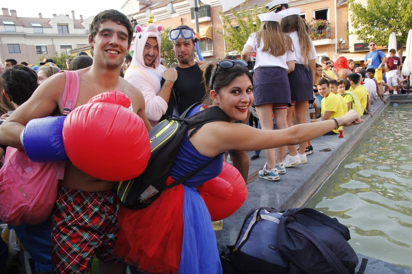 Vanesa Muela, presidenta de la asociación Ermita, ha sido la encargada de dar el pregón