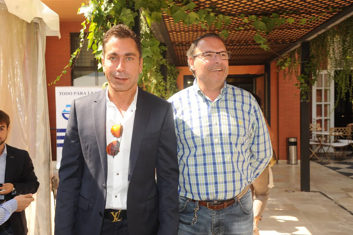 Javier Meléndez (Patatas Meléndez) y Miguel Ángel García (geriges.com).