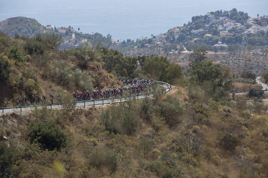 Desde dentro del pelotón la Vuelta Ciclista a España se puede ver desde una perspectiva diferente. 