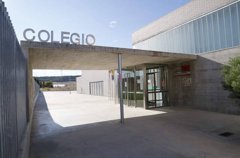 Inauguración del curso escolar en el colegio de Villalobón (Palencia)