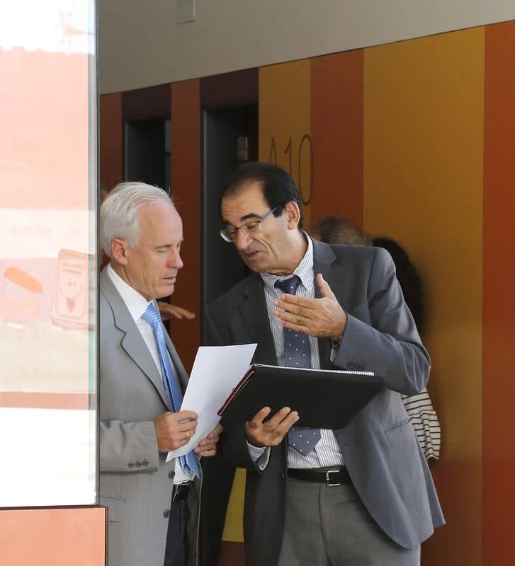 Inauguración del curso escolar en el colegio de Villalobón (Palencia)