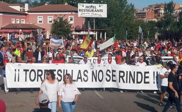 Manifestación a favor de la tradición.
