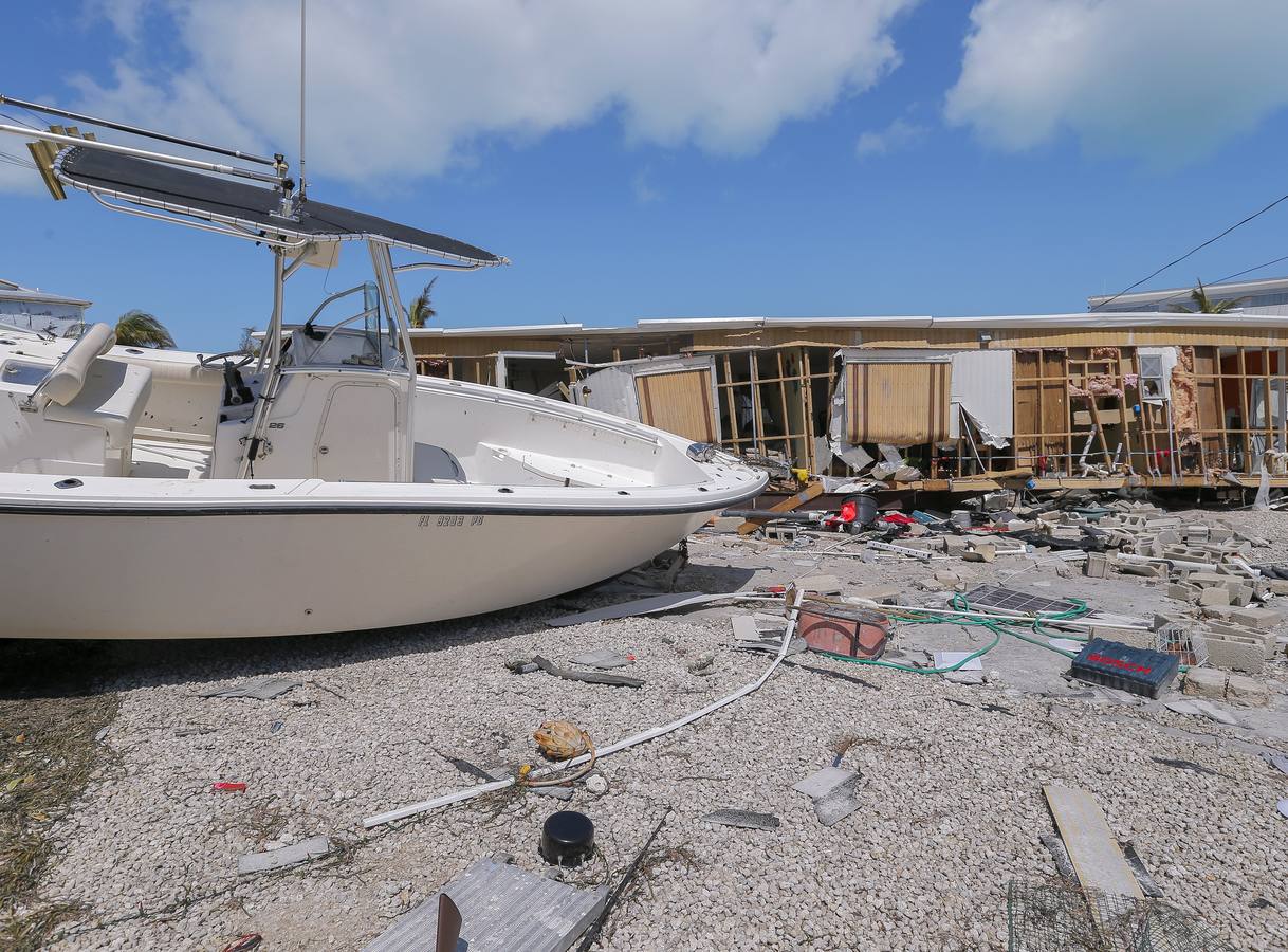 En su arrasadora trayectoria la tormenta ha dejado ya al menos medio centenar de muertos en el Caribe y Estados Unidos