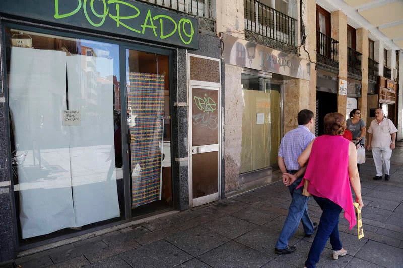 La Calle Mayor de Palencia y sus locales comerciales