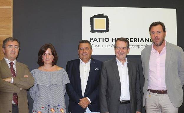 Ángel Marinero, María Sánchez, José Manuel Barrio, Abel Caballero y Óscar Puente. 