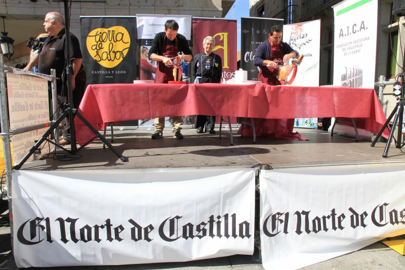 V Feria del Jamón de Castilla y León en Segovia