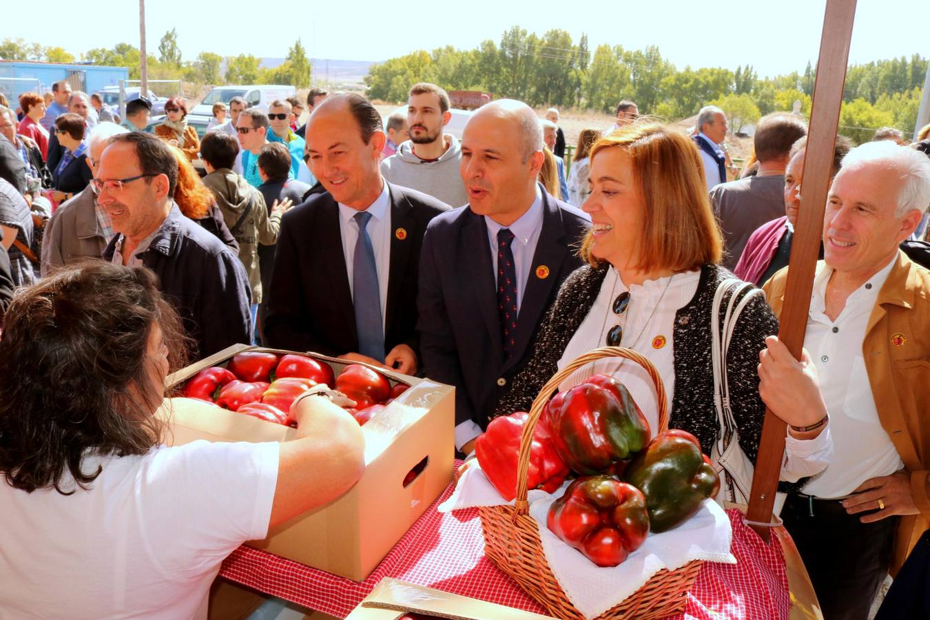 Feria del pimiento en Torquemada