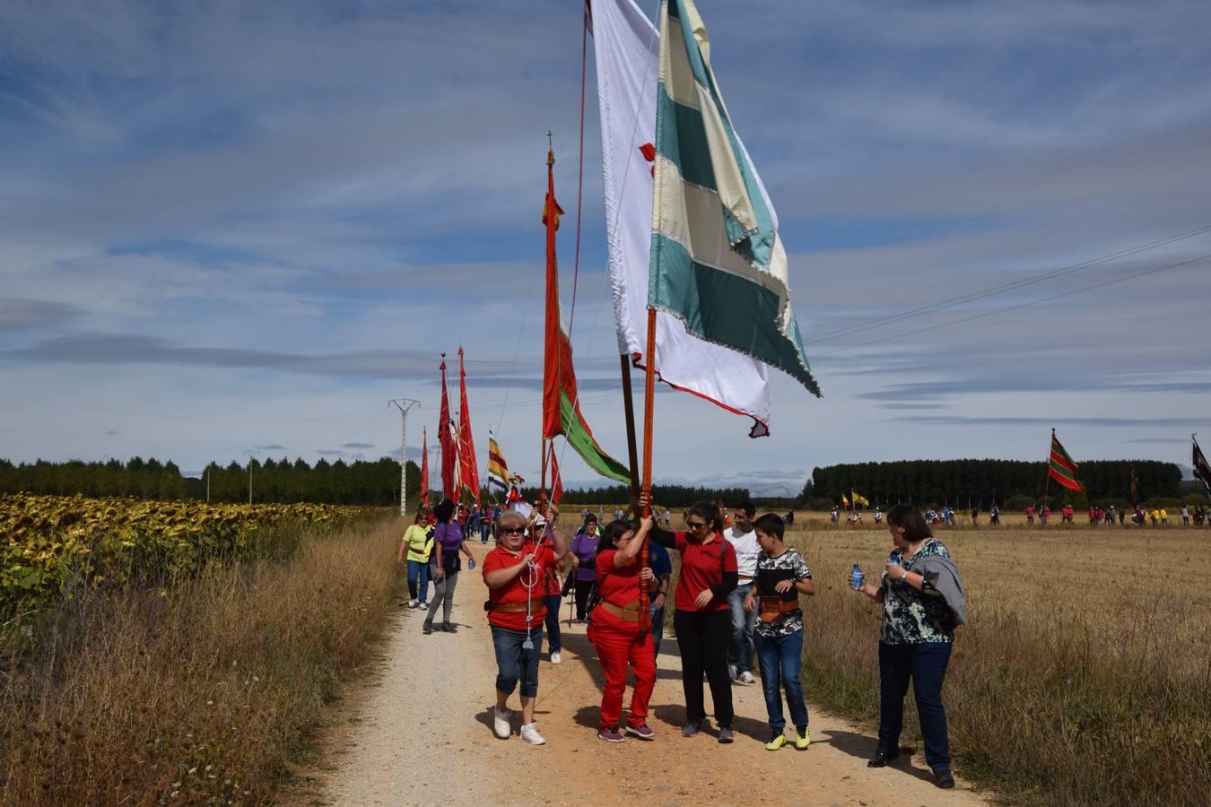 Encuentro de estandartes en Poza de la Vega