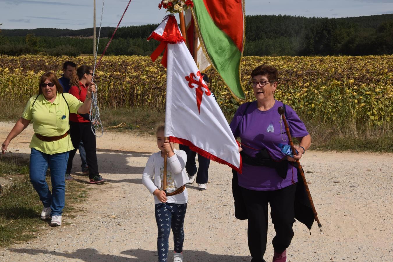 Encuentro de estandartes en Poza de la Vega